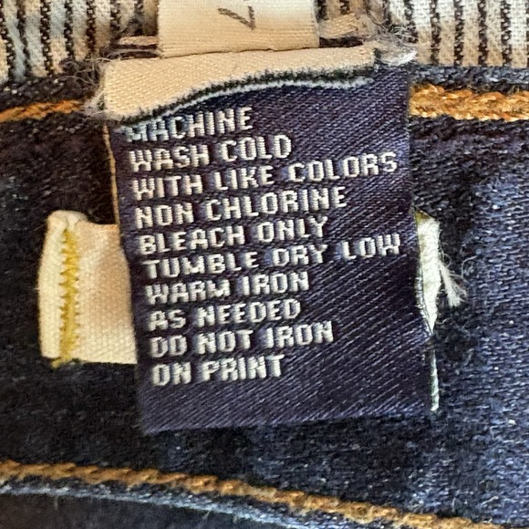 Madewell Rail Straight Jeans Women's 31x34 Dark Wash Stretch Classic - Picture 8 of 16